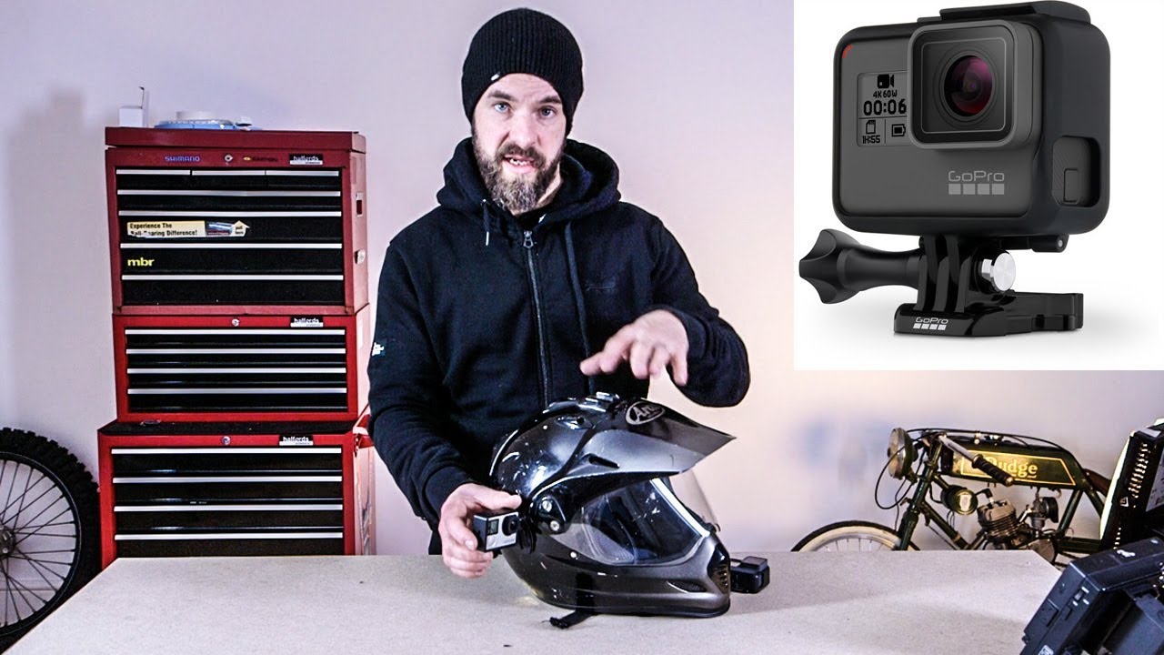 Where to mount your GOPRO on a motorcycle