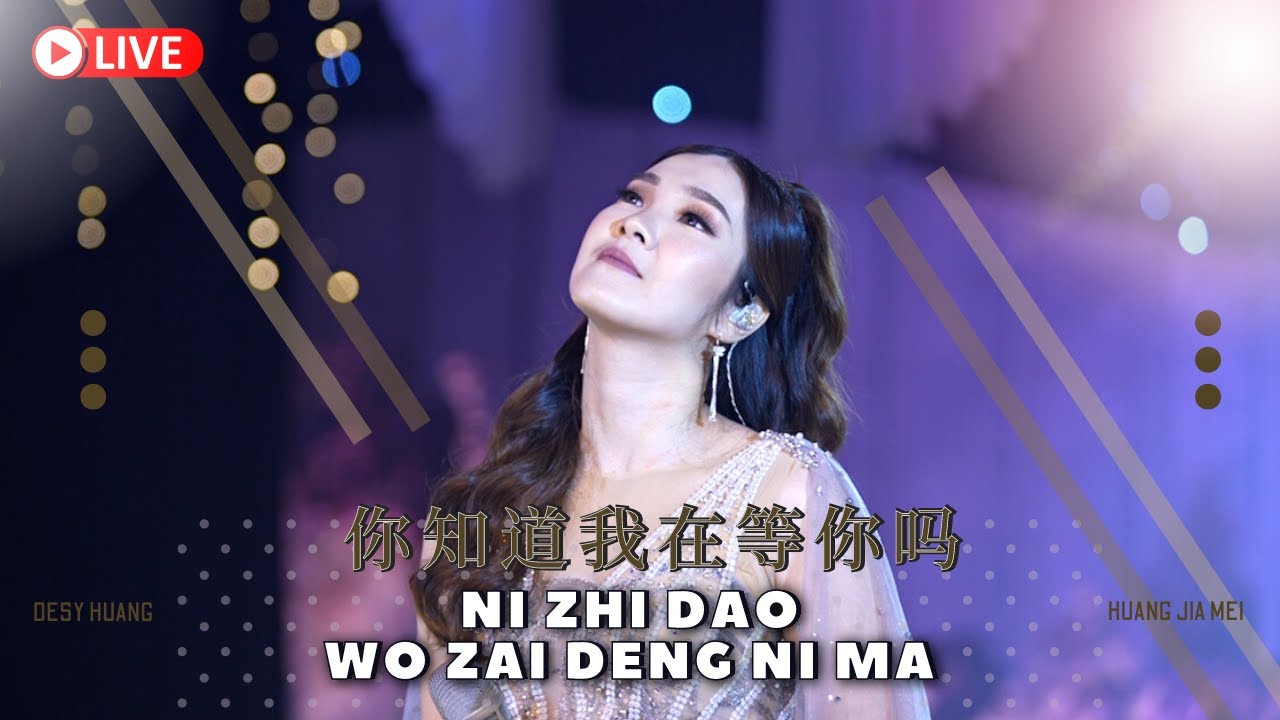 Ni Zhi Dao Wo Zai Deng Ni Ma 《你知道我在等你吗》Desy Huang 黄家美