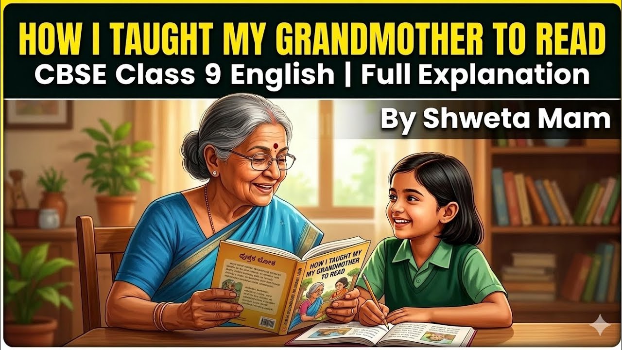 *How I Taught My Grandmother to Read | Class 9 English Chapter | Kaveri | NCERT | Full Explanation*
