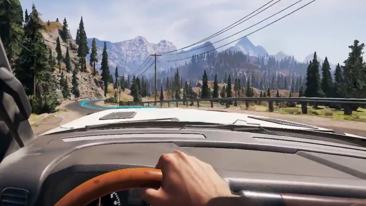 HOW BIG IS THE MAP in Far Cry 5? Drive Across the Map