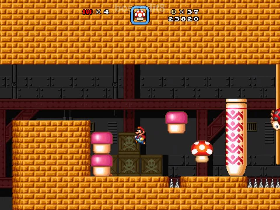 Super Mario Bros. X (SMBX) Custom Level - Biggest Doki Panic