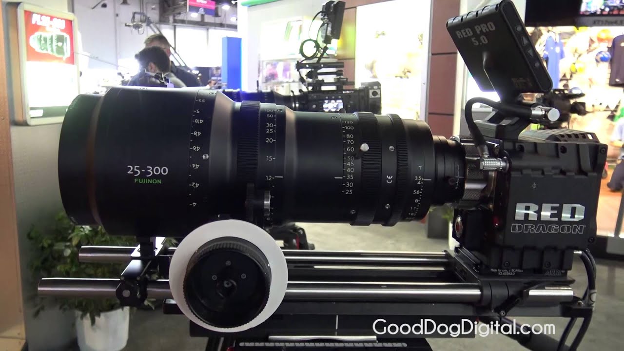 NAB 2015 Fujifilm PL 25-300 Cabrio Lens