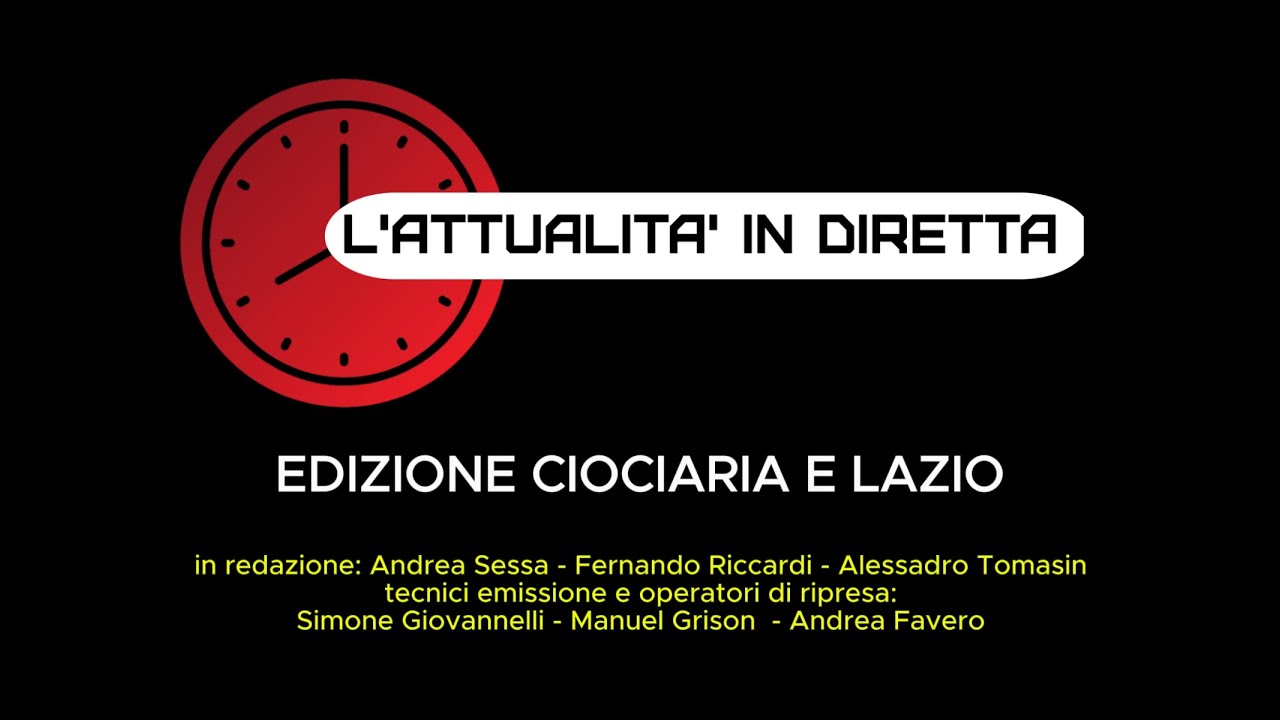 TG CIOCIARIA E LAZIO del  11 febbraio 2026