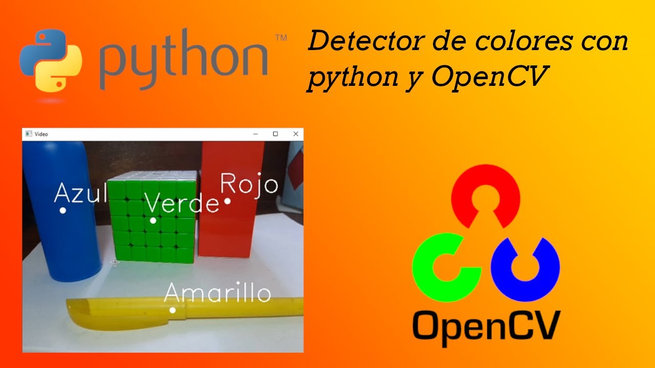 Python - OpenCV - Detector de colores