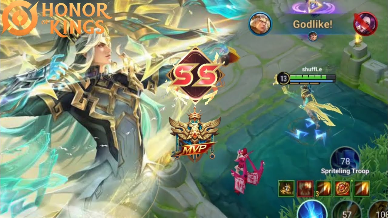INSANE 100% ATTACK SPEED BUILD HOU YI | HONOR OF KINGS GAMEPLAY