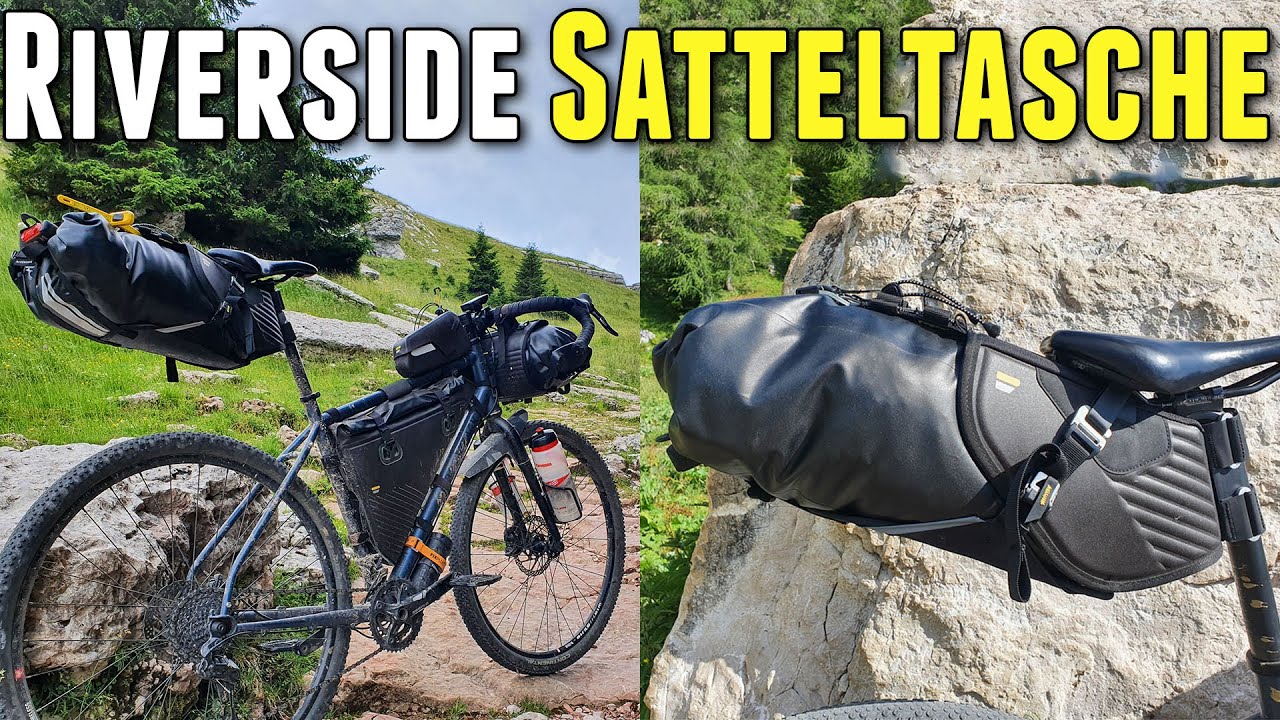Decathlon Riverside Bikepacking Satteltasche: Saddle Bag im Test - Verarbeitung, Stabilität & Praxis