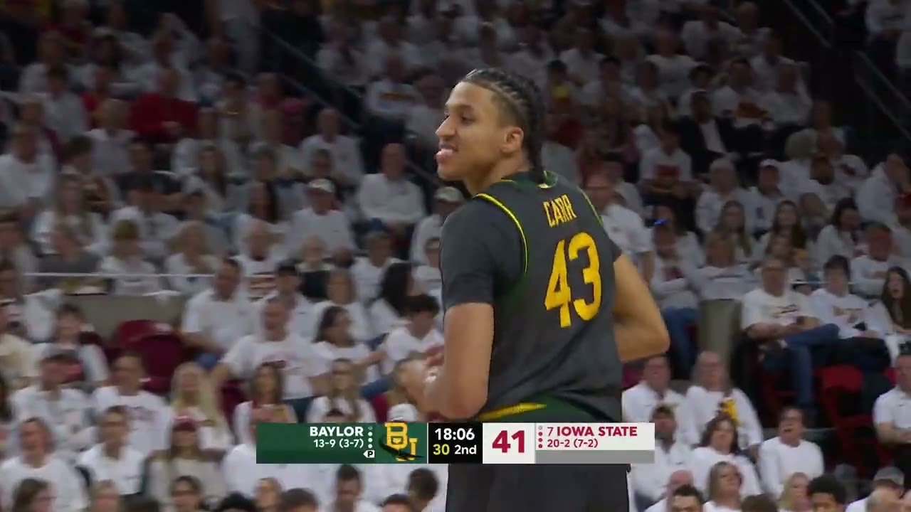 Baylor Basketball (M): Highlights at Iowa State | February 7, 2026