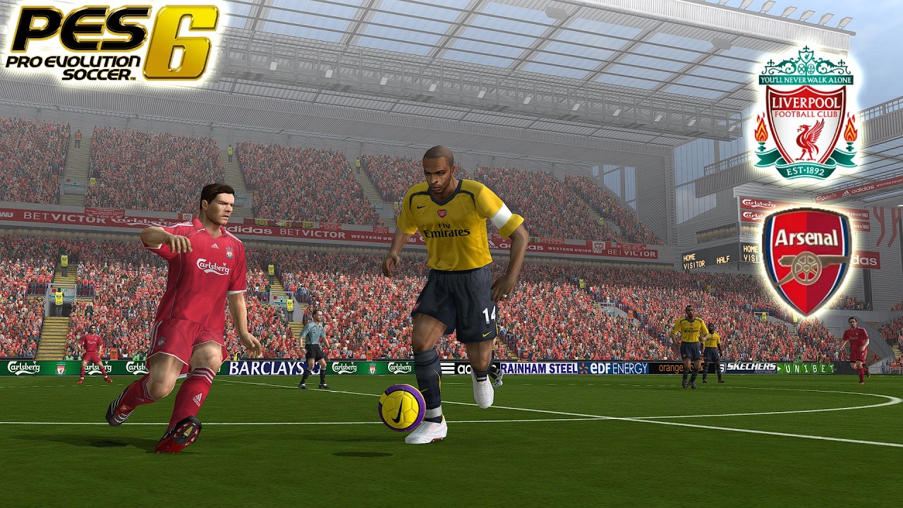 [PES 6 ORIGINAL SEASON] Liverpool vs Arsenal [2007]