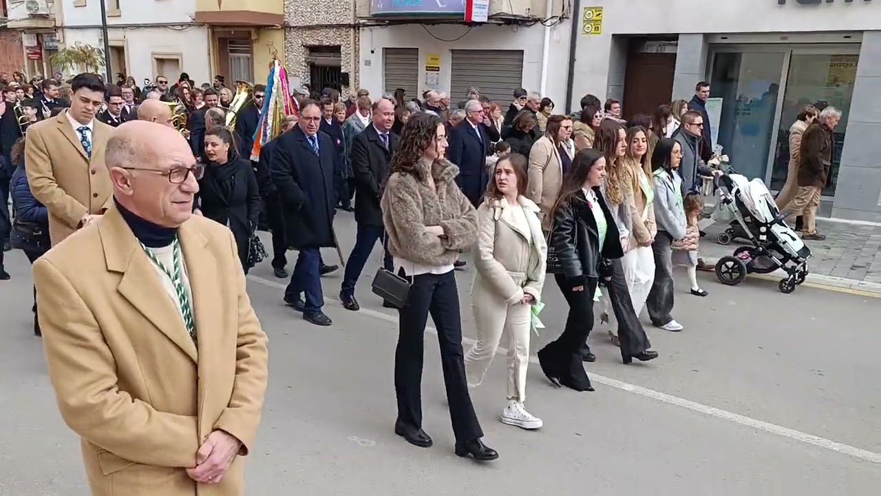 San Juan Evangelista Patron de la Parroquia, Casasimarro. Procesion.27 - 12 - 2025.