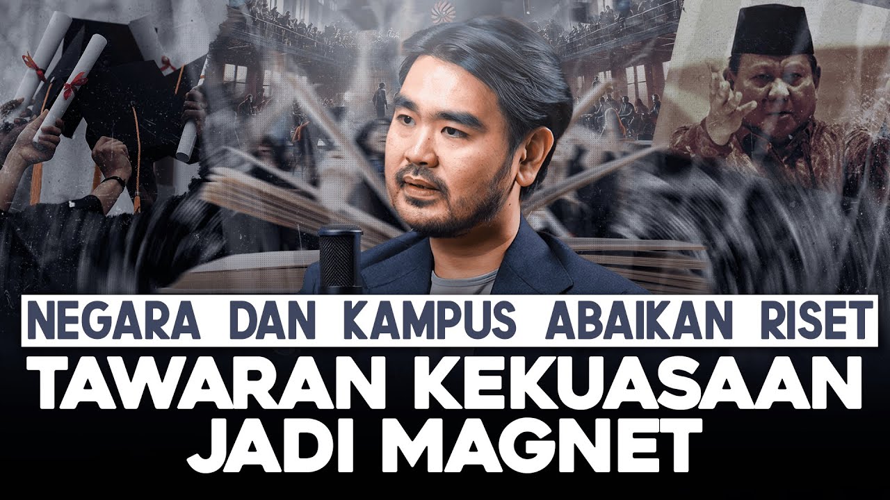 NEGARA DAN KAMPUS ABAIKAN RISET. TAWARAN KEKUASAAN JADI MAGNET