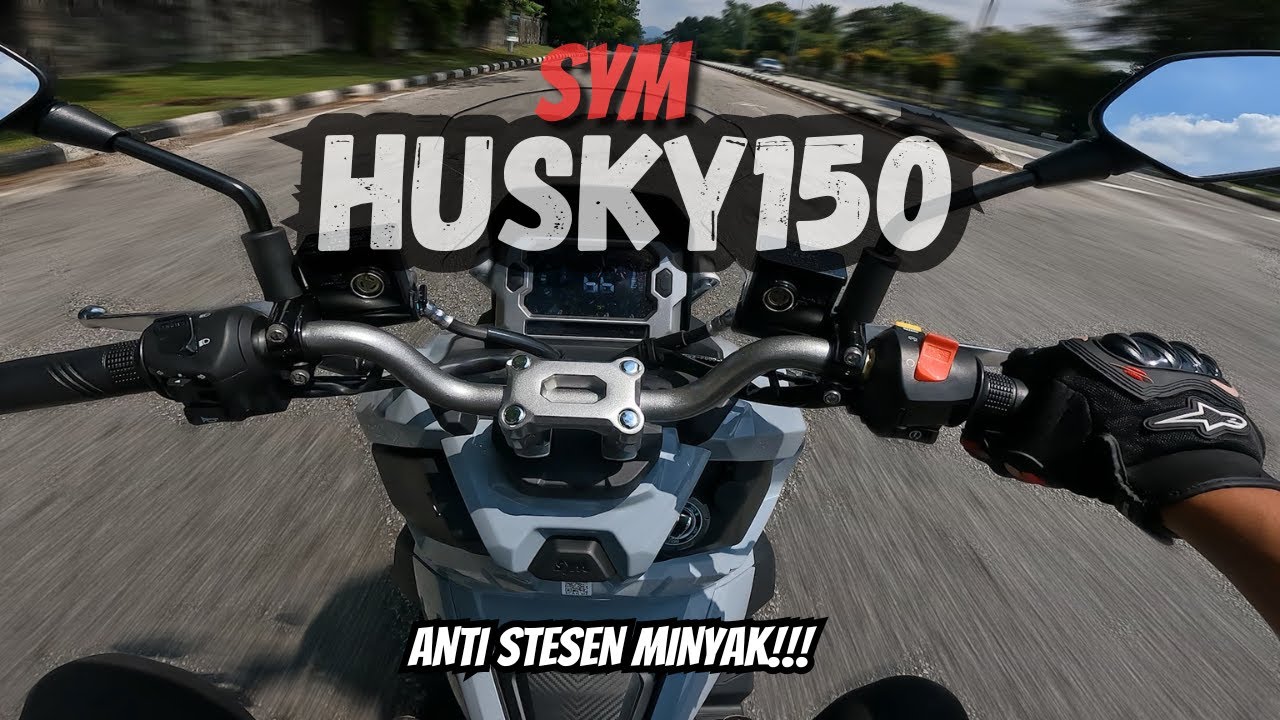 SYM HUSKY 150 ADV FIRST RIDE !!