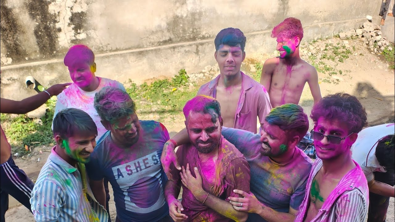 Village style holi