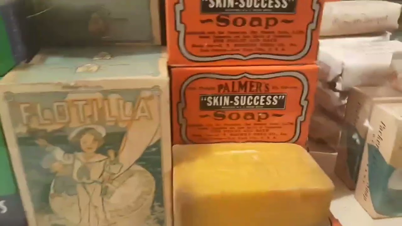 Look At Vintage Soaps from the 1800s With Us! Do You Recognize These? Would You Use Them?! JOIN US!
