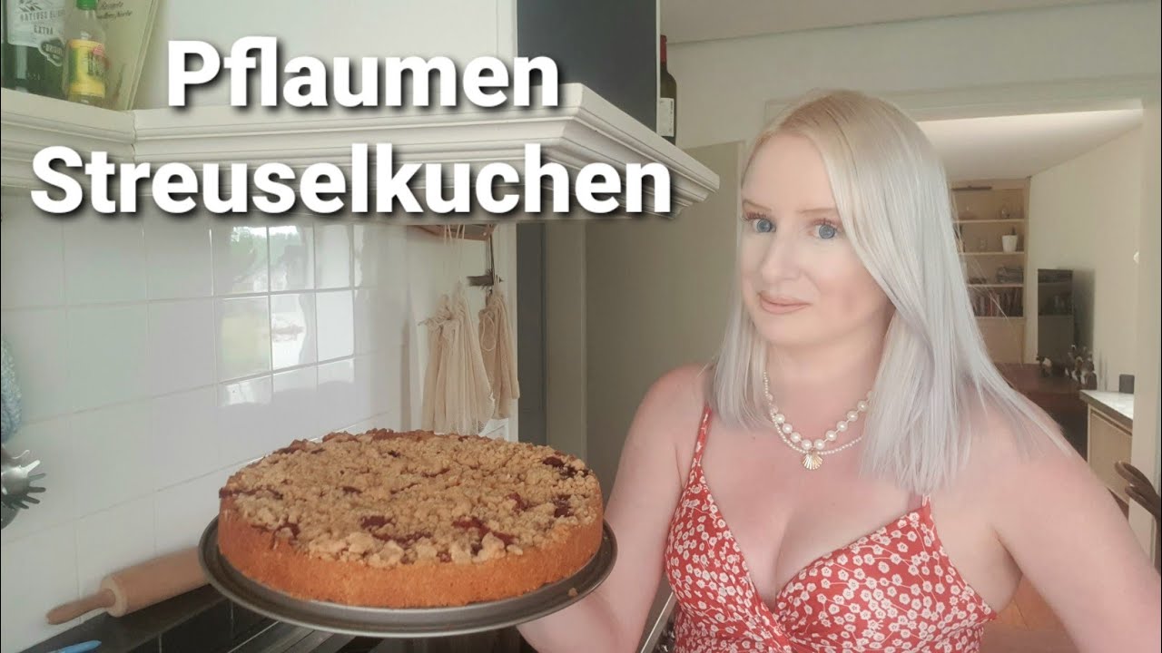 Vegan | Pflaumen Streuselkuchen | Der Beste Pflaumenkuchen
