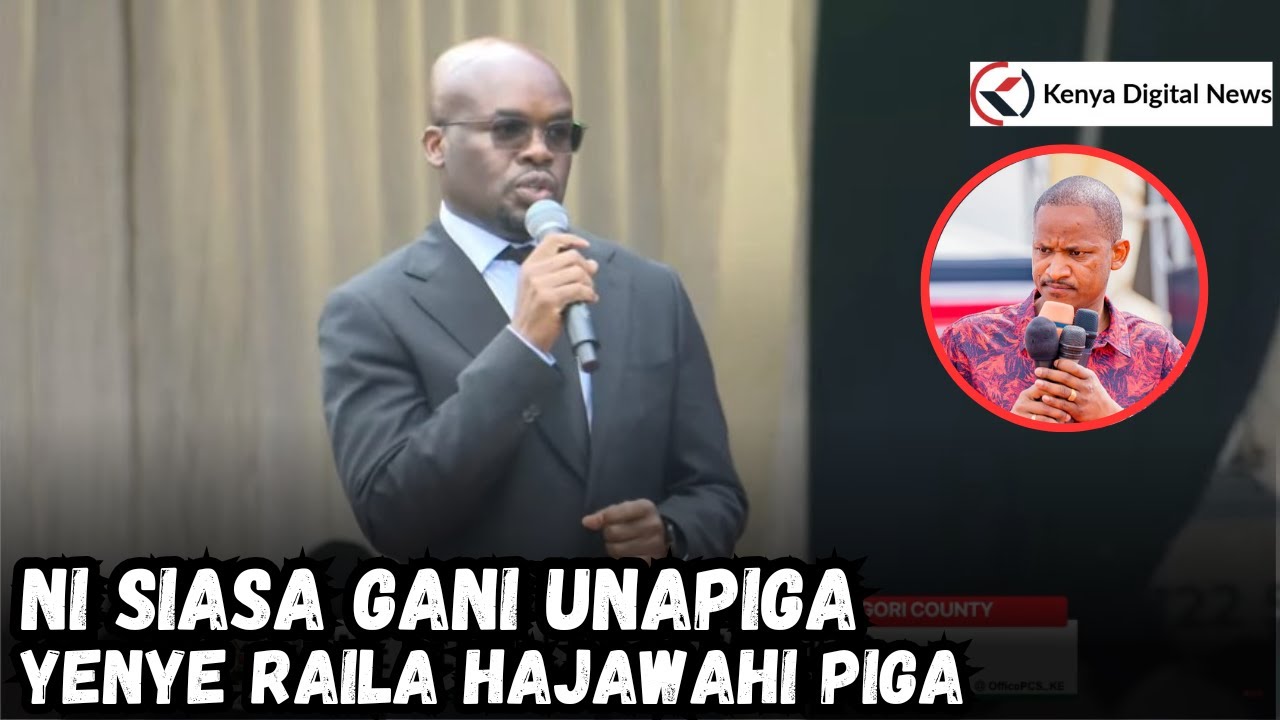 PS Raymond Omollo speaks tough as he roars at Dalmas Otieno's burial ceremony