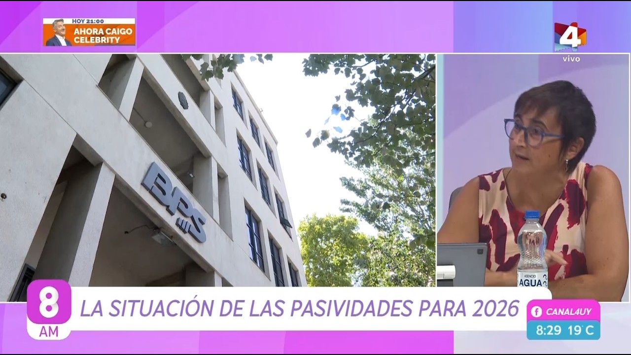 8AM - Análisis de la situación de las pasividades para 2026