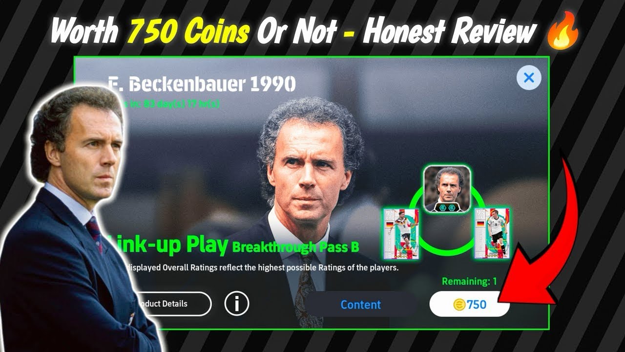 Franz Beckenbauer Long Ball Counter (LBC)  OP Formation and Link up 