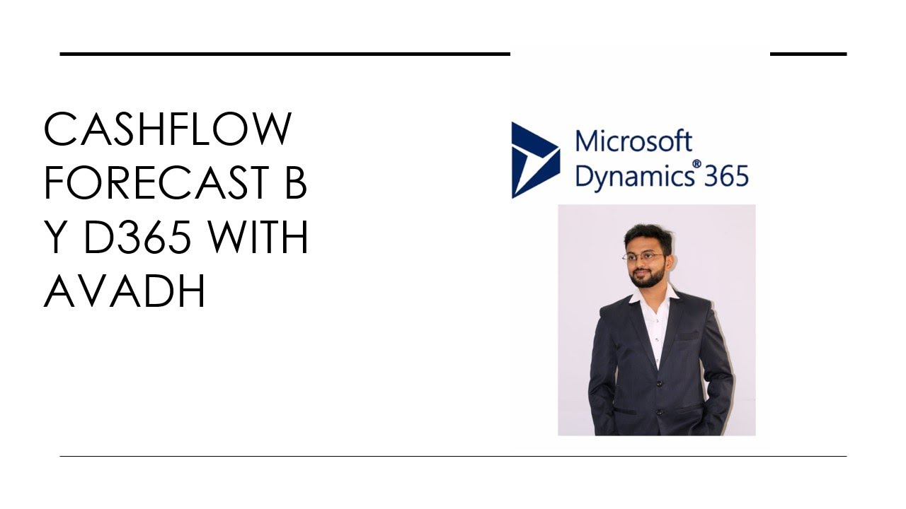 #cashflow Forecast in #d365  #d365fo #education #microsoft #dynamics365