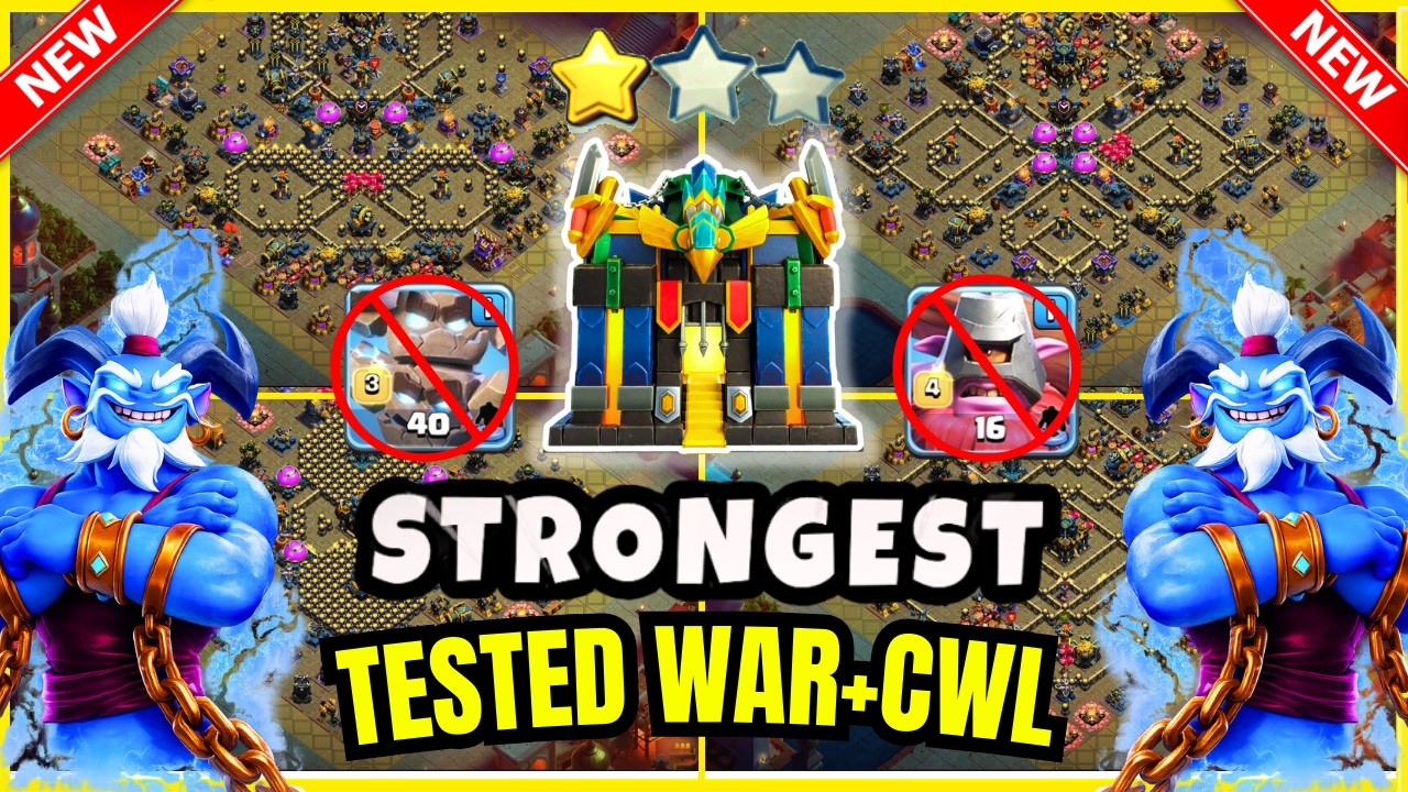 Only 1 Star TH17 War Base | 2026 Anti 2 Star Anti Dragon Anti Everything | Clash of Clans 🔥