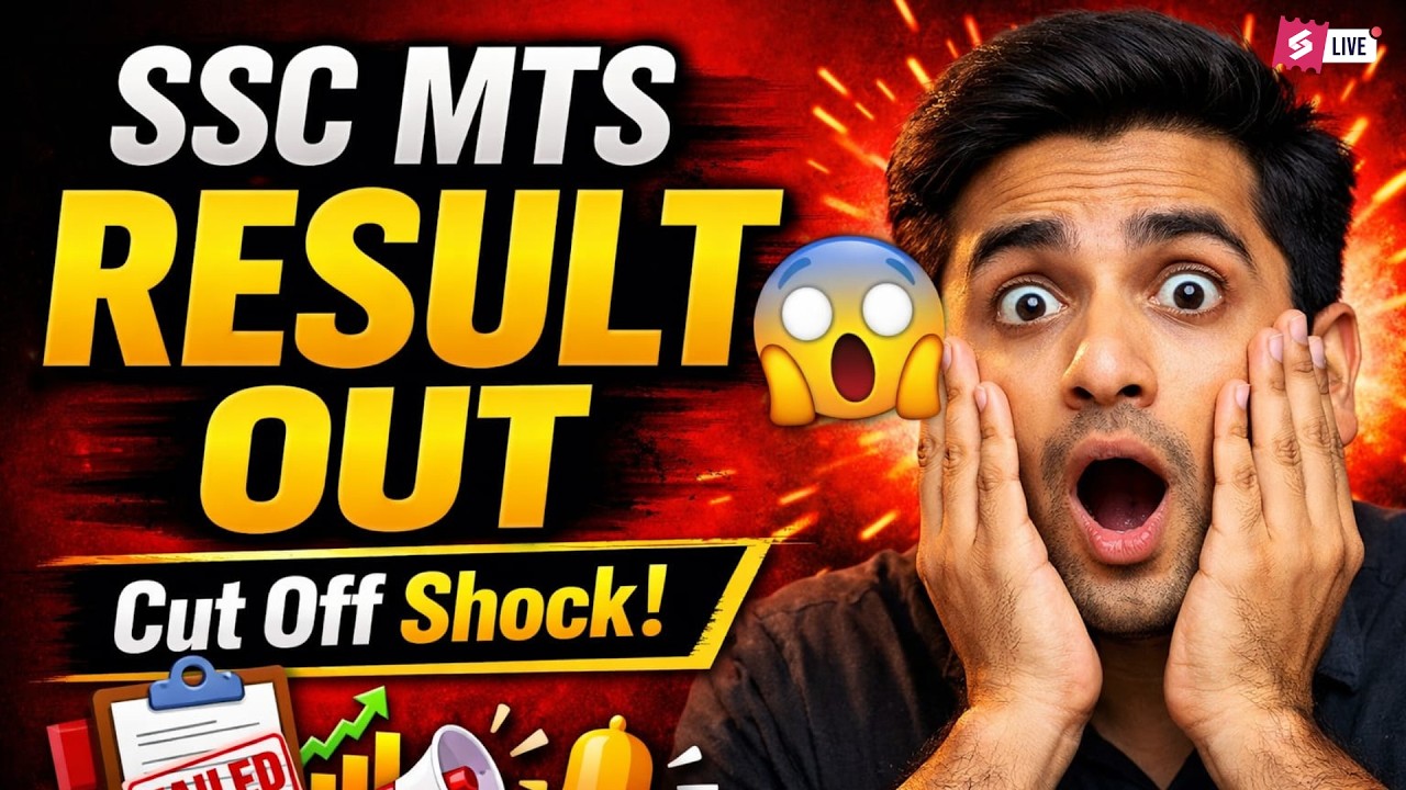 SSC MTS Result 2026 Out 😱 | Cut Off Shock & Final Merit List Explained by Goutam Sir