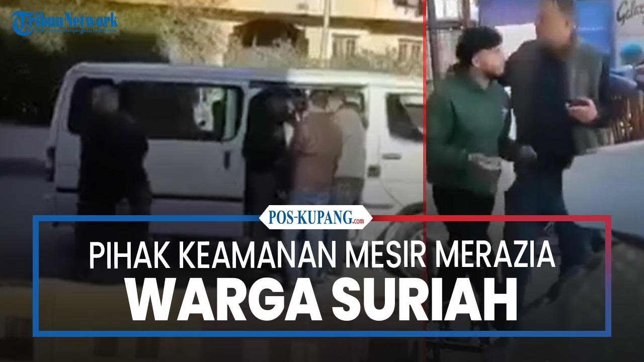 Pihak Keamanan Mesir Merazia Warga Suriah