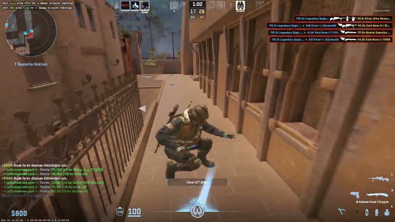 cs2 hvh highlights | ft. gamesense.pub / skeet.cc『6-5K』