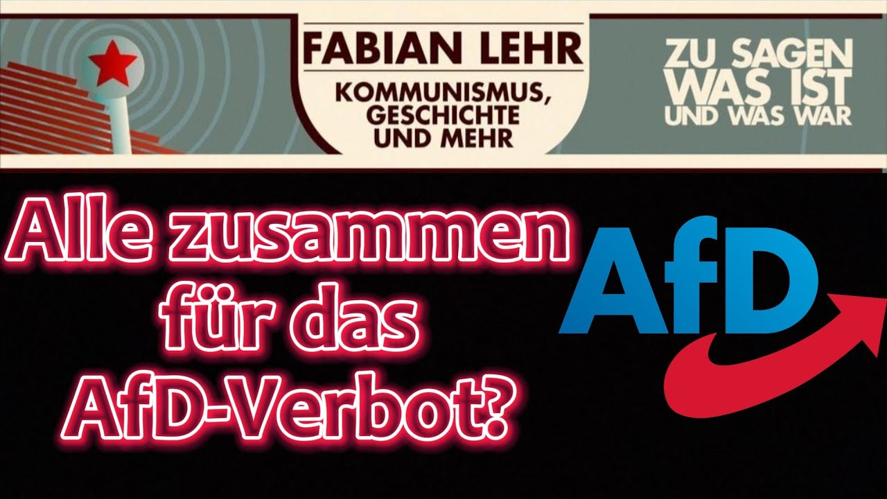 Alle zusammen f&uuml;r das AfD-Verbot?