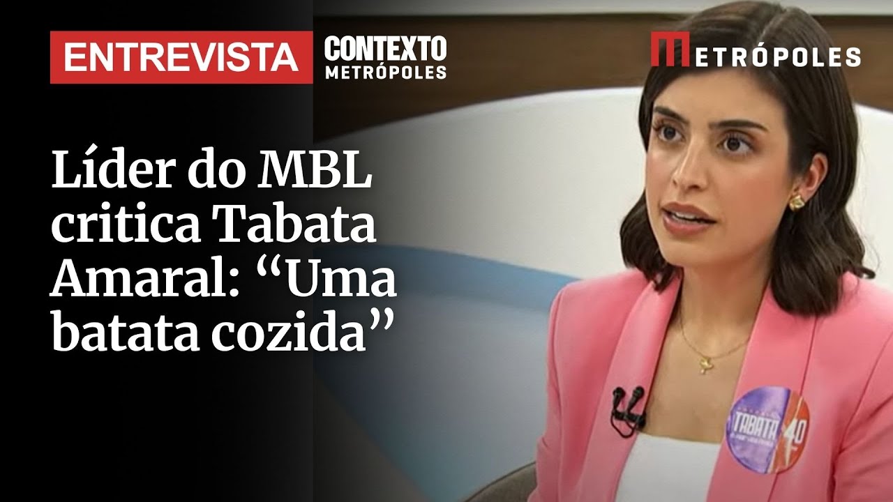 Líder do MBL critica Tabata Amaral: 
