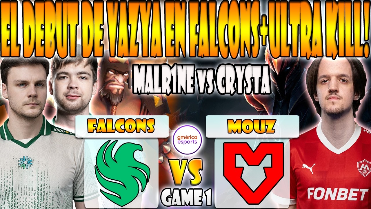 FALCONS vs MOUZ BO3[GAME 1]MALR1NE, SKITER, VAZYA VS CRYSTALLIS, MIDONE,SELERI-DREAMLEAGUE SEASON 28