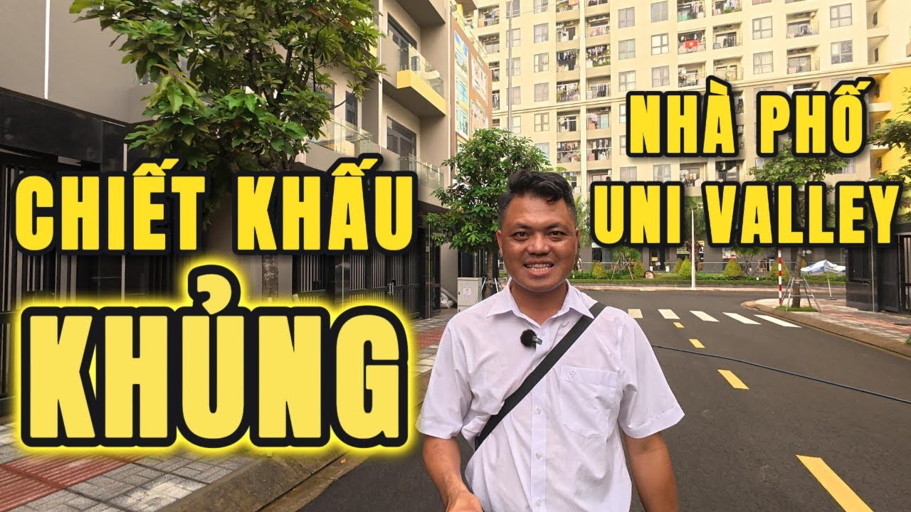 Số lượng giới hạn| Chiết khấu lớn nhà phố Bcons Uni Valley