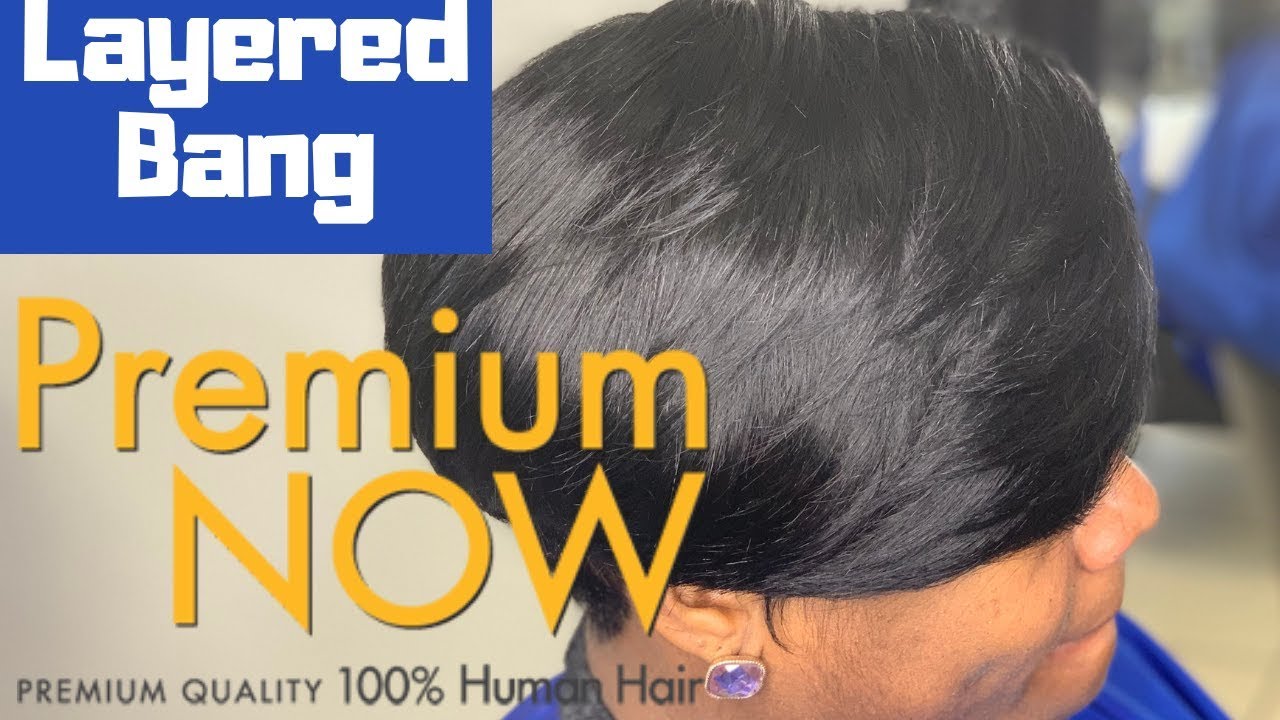 Bangs Using Sensationnel Premium Now | How to | Vlogmas