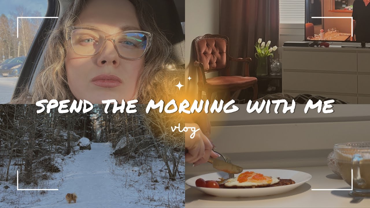 Winter in Finland 🇫🇮: Homemade Rösti, Quiet Morning & Dog Walks