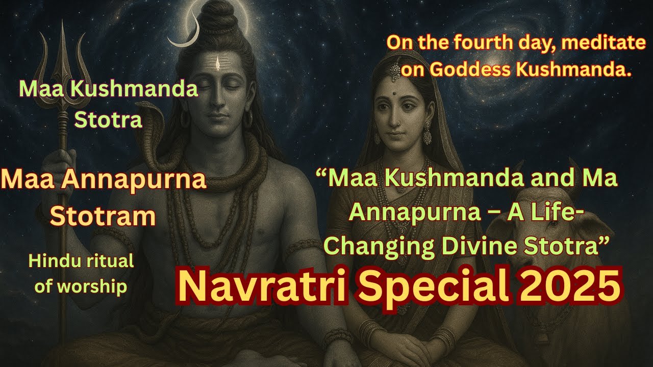 “Maa Kushmanda Stotra & Maa Annapurna Stotram Prosperity, Peace & Abundance#mahadev #bhajan #bhakti