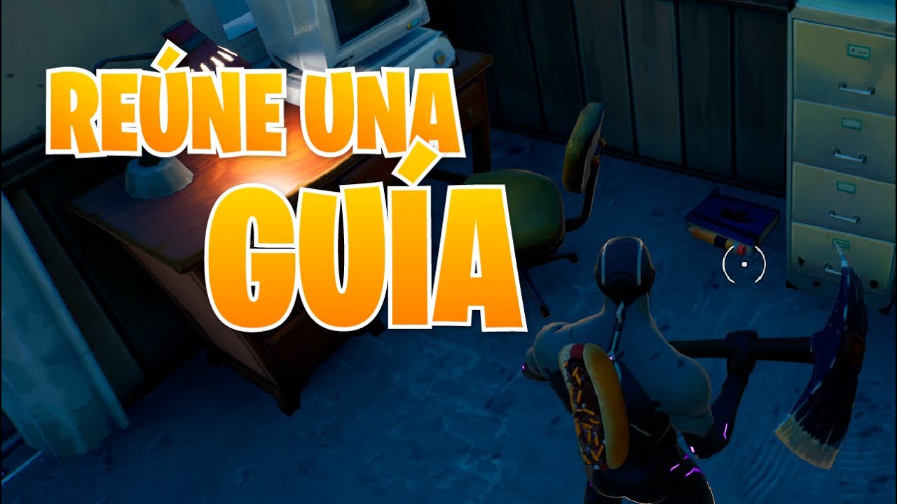 RE&Uacute;NE UNA GU&Iacute;A DE PREPARACIONISTA DEL FIN DEL MUNDO | MISIONES LEGENDARIAS | FORTNITE