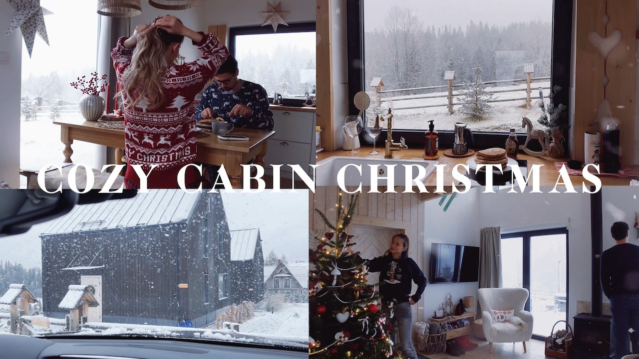cozy winter cabin vlog