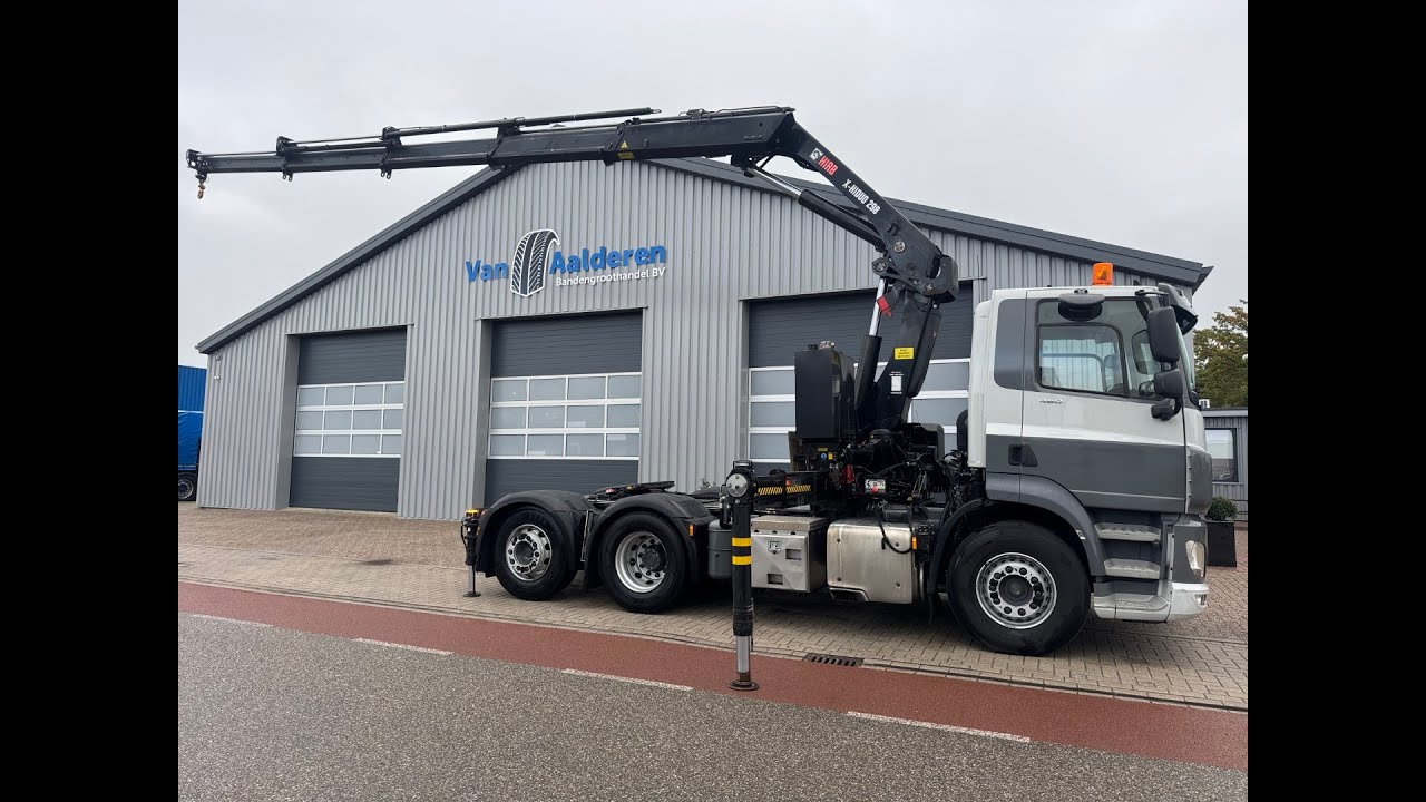 New in Stock, for Sale, ready for use: DAF CF480 FTN, HIAB 298 X-Hiduo / 4