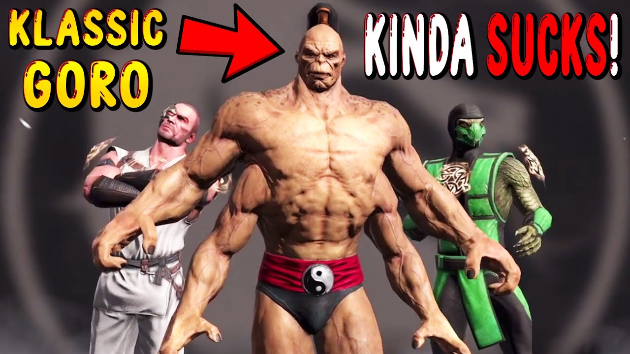 MK Mobile. Klassic Goro ACTUALLY SUCKS. The Weirdest Klassic Team...