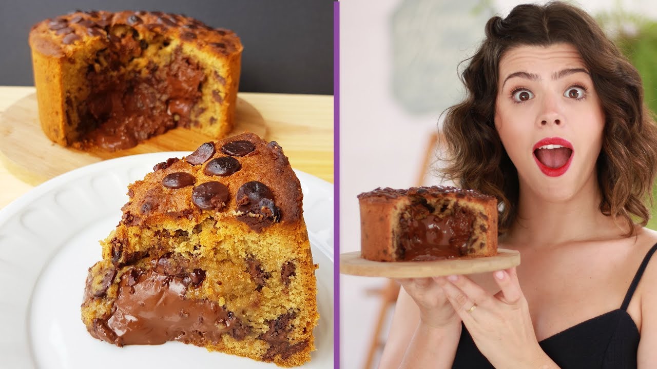 COOKIE GIGANTE recheado com CHOCOLATE | TPM, pra que te quero?
