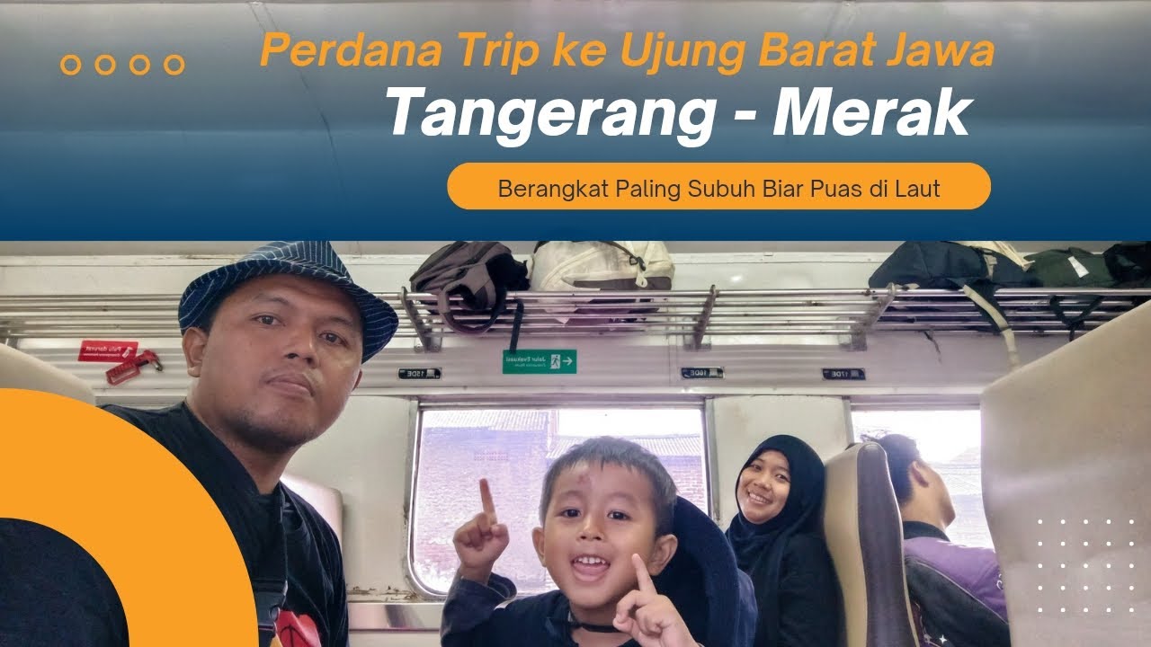 Tutorial Ke Pulau Merak Kecil dengan Transport Umum KRL,Kalian Wajib Coba Guys.