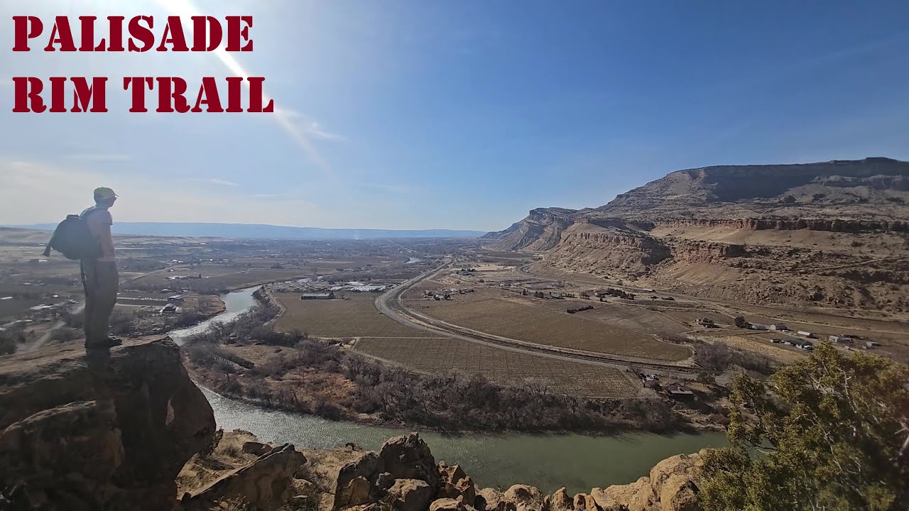 ANCIENT PETROGLYPHS & STUNNING VIEWS OF THE COLORADO RIVER! Hiking Palisade Rim Trail, Palisade, CO