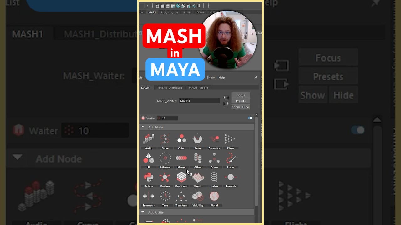 MASH is one of the best-kept secrets in #maya - here's what it can do.