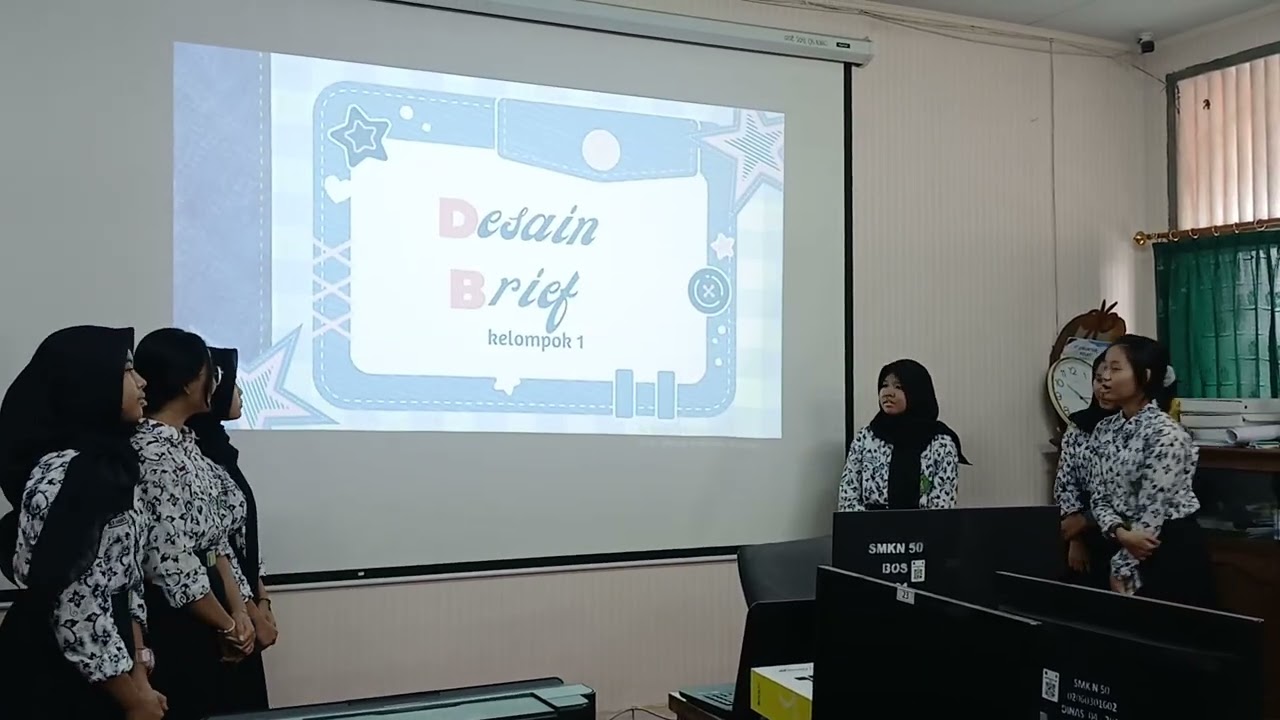 PRESENTASI PRA PRODUKSI DESAIN & DESAIN BRIEF | KELOMPOK 1 | XI DKV