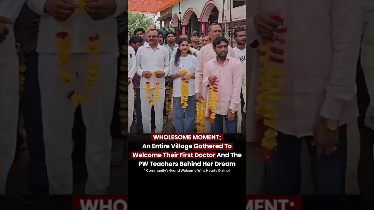 An Entire Village Welcomes Its First Doctor | #NEET2026 #bjp