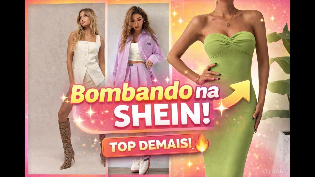 MINHAS COMPRINHAS NA SHEIN | Vestidos, conjuntinhos de verão 