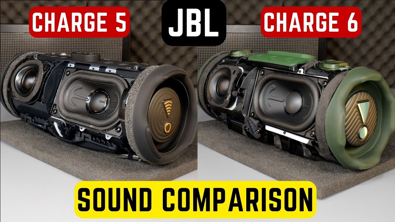 JBL Charge 5 vs Charge 6: Worth the Upgrade? Part 1/2 - Sound Comparison
