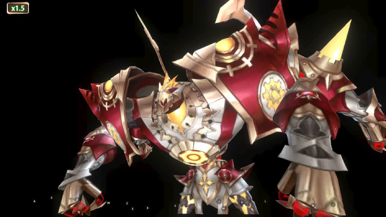 King's Raid Valance in Acdim stage 3 compared with rehartna