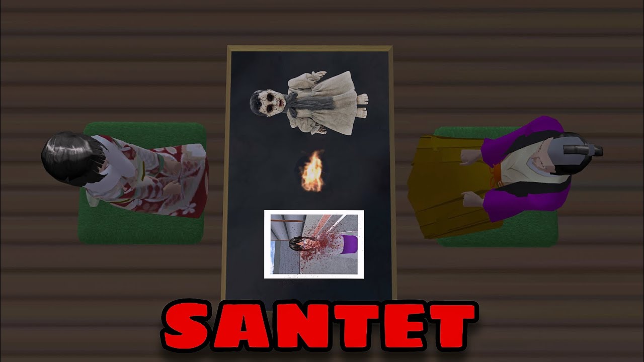 SANTET || SAKURA SCHOOL SIMULATOR HORROR MOVIE