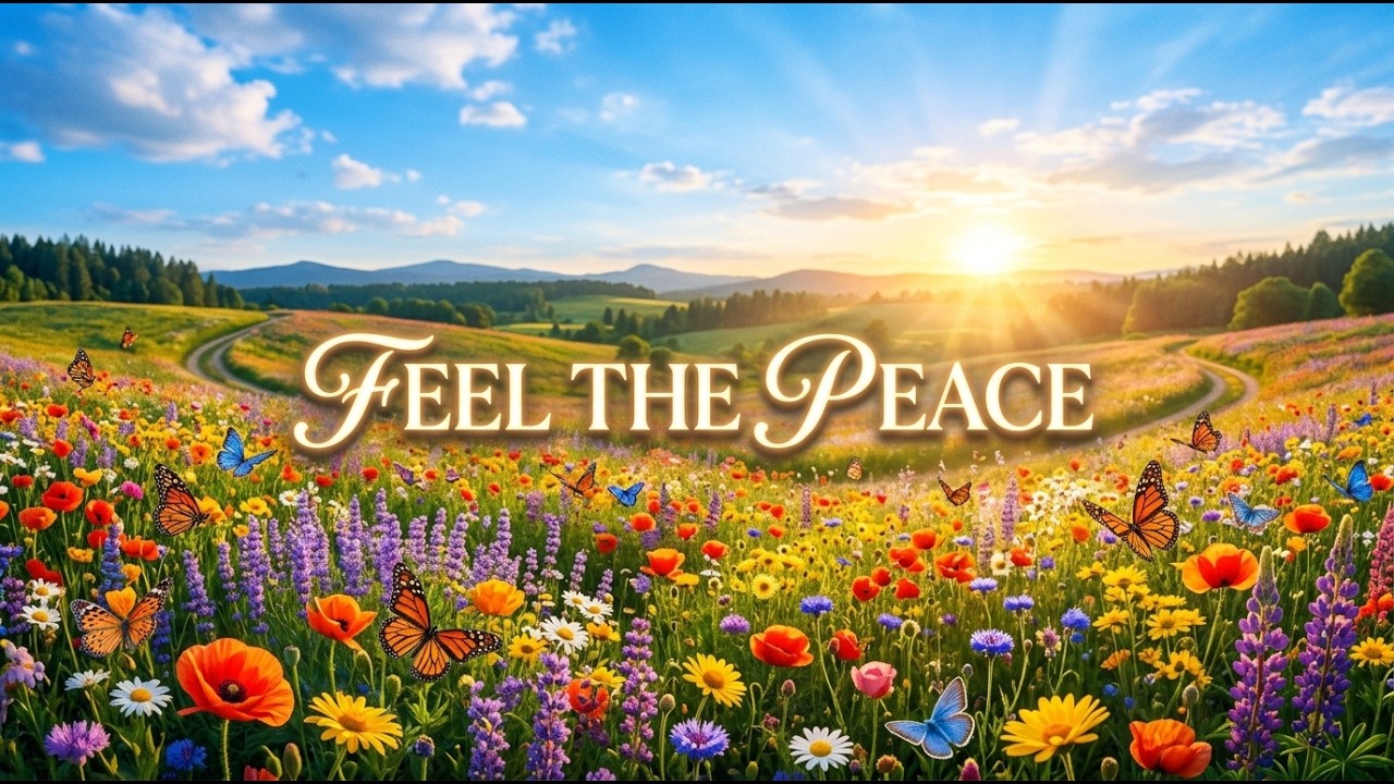 Relax Now 🌿 Long Relaxing Piano Music with Beautiful Nature Scenery for Deep Sleep, Stress Relief