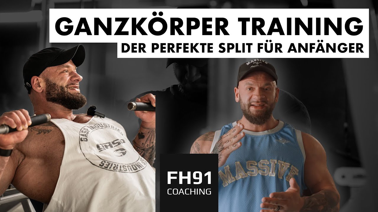 Dein OPTIMALER START im Gym 🦾 SO baust du ein Ganzkörper Training auf 🫵🏼