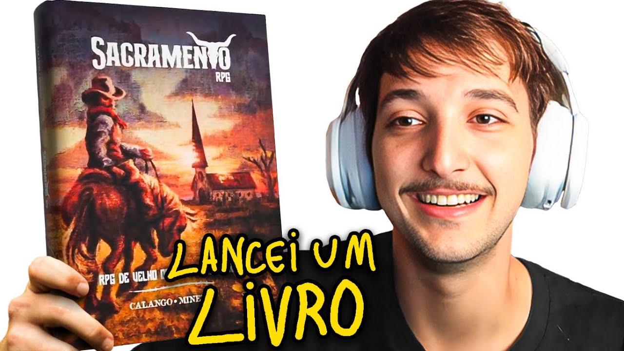 EU VOU LANÇAR UM LIVRO!